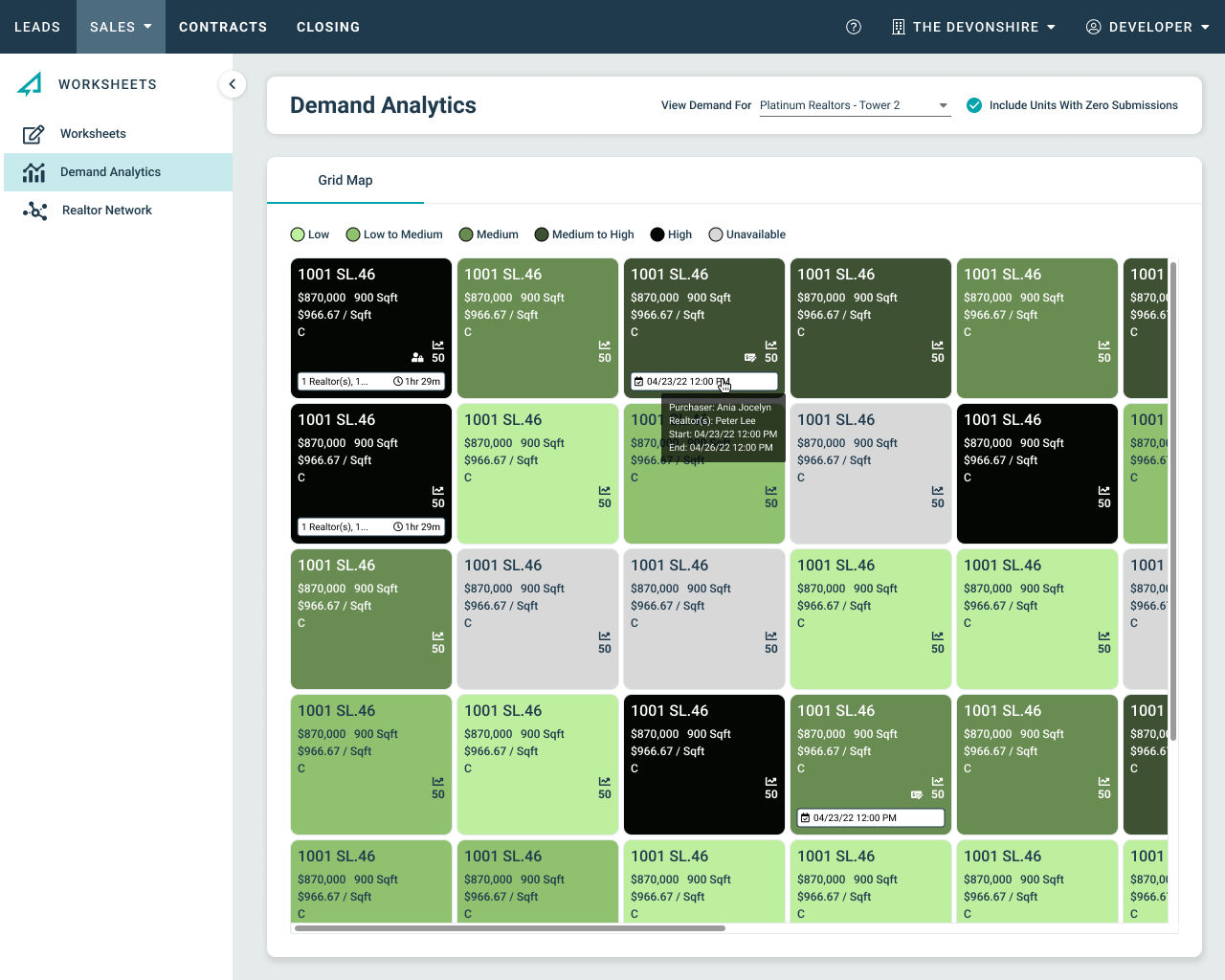 Demand Analytics – Grid Map (1)
